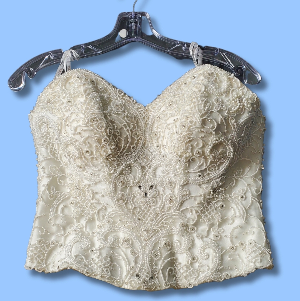 Martina Liana Strapless Wedding Corset/Bodice